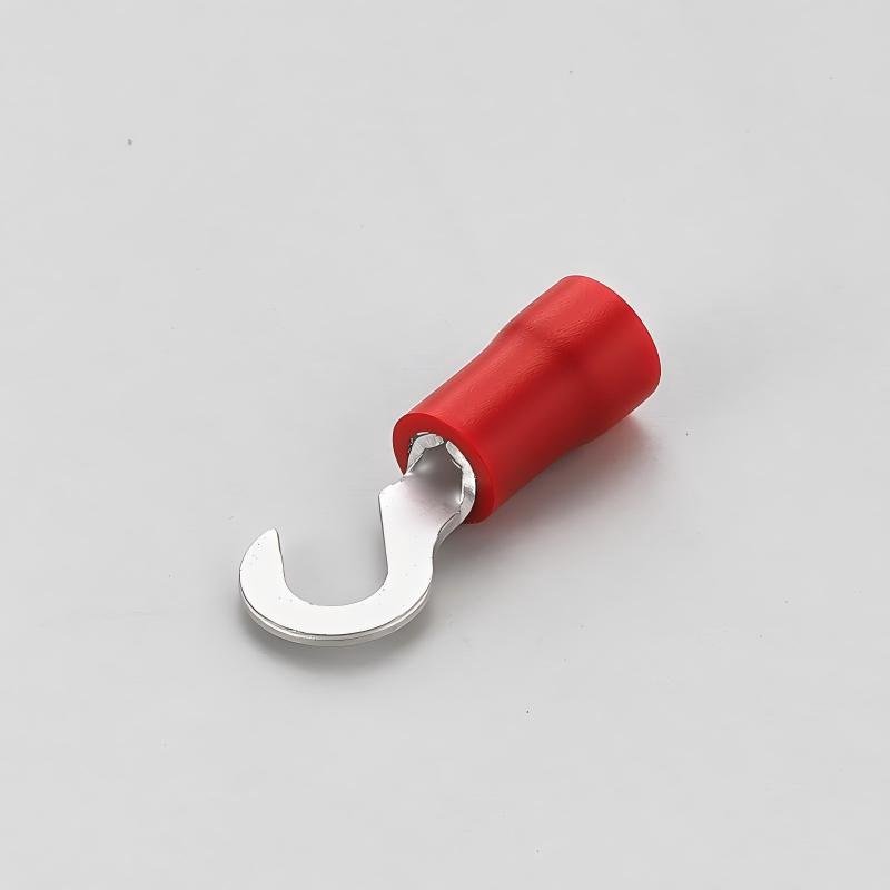 VINYL-INSULATED DOUBLE CRIMP HOOK TERMINALS（HD SERIES）